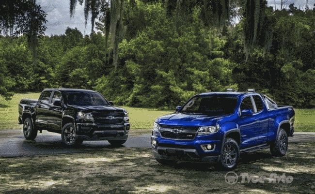 Chevrolet подготовил сразу две новые версии Colorado