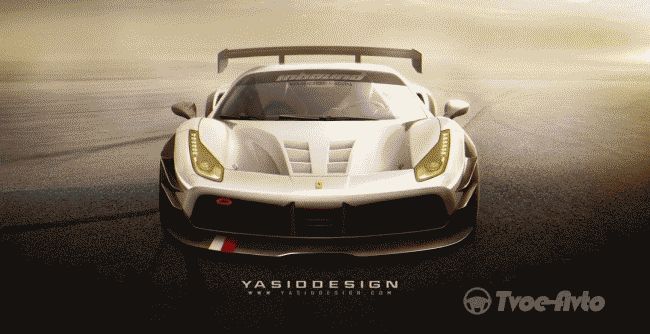 Ferrari в 2017 году представит гоночную версию 488 GTB