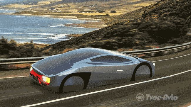 EVX сделали спорткар The Immortus на солнечных батареях