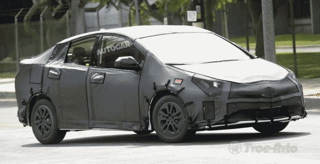 Новое поколение Toyota Prius замечено на финальных тестах