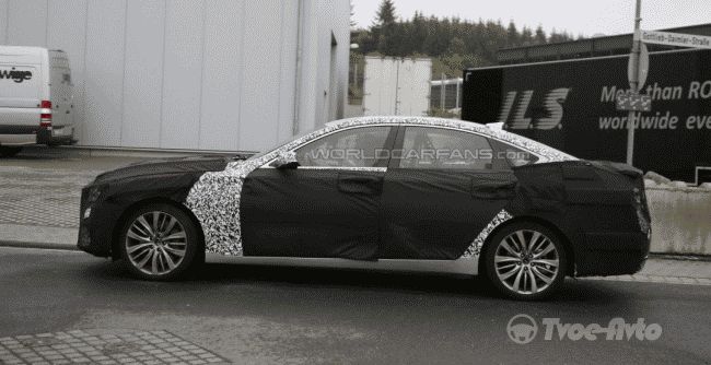 Турбированная версия обновленного седана Hyundai Genesis замечена на тестах 