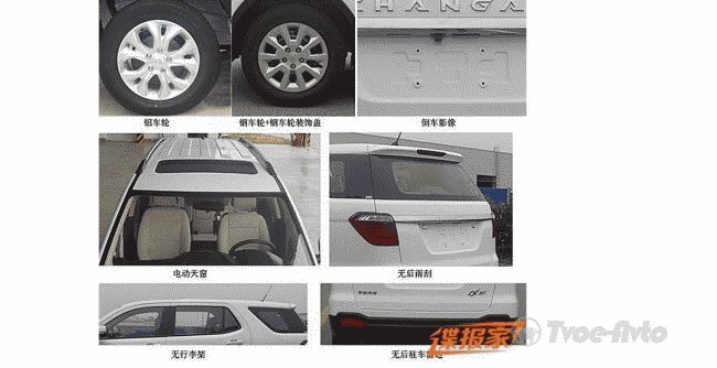 В Китае замечен новый кроссовер Changan CX70 без камуфляжа