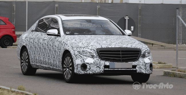 На тестах замечен новый Mercedes-Maybach E-Class
