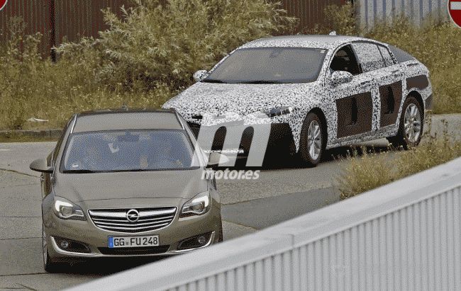 Новое поколение Opel Insignia заметили на тестах