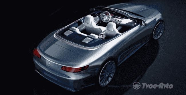 Mercedes-Benz опубликовал фото кабриолета S-Class 