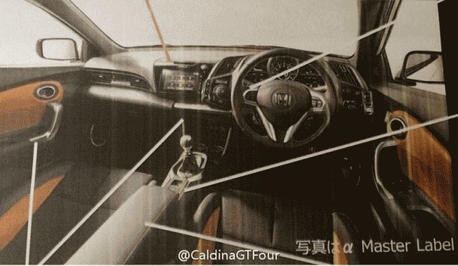 Фото рестайлингового "Honda CR-Z" утекли в Сеть