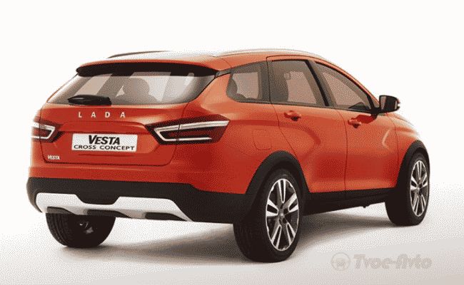 "АвтоВАЗ" презентовал концепцию универсала Lada Vesta Cross
