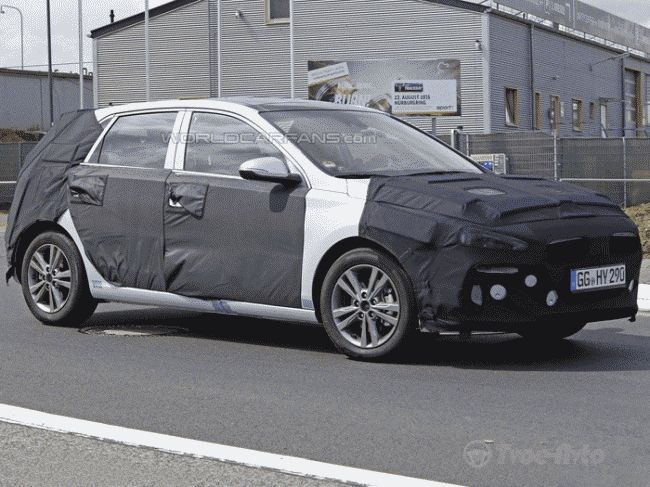 «Заряженный» Hyundai i30 продолжают тестировать