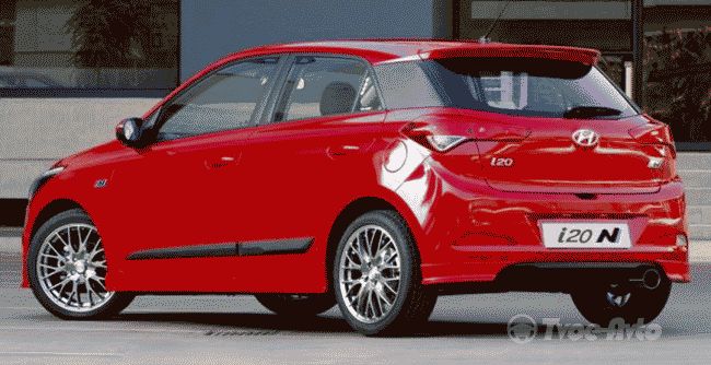 Hyundai рассекретила хэтчбек "i20 N Sport"
