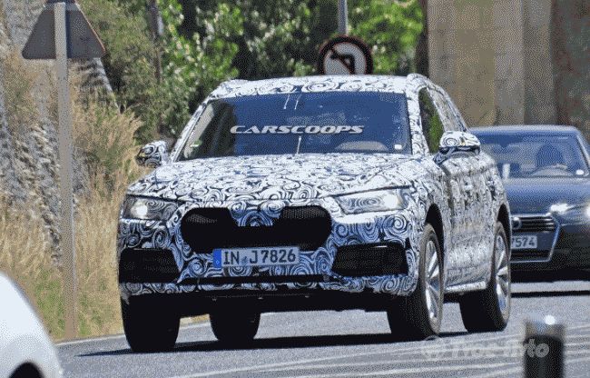 Новый Audi Q5 проходит тесты на дорогах Испании