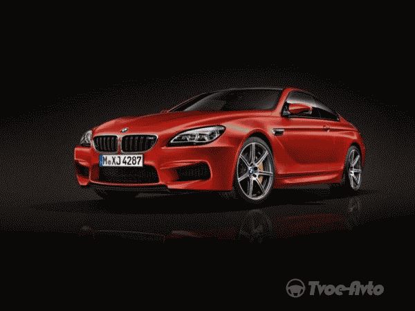 BMW готовит к автошоу во Франкфурте новый M6 Competition Edition