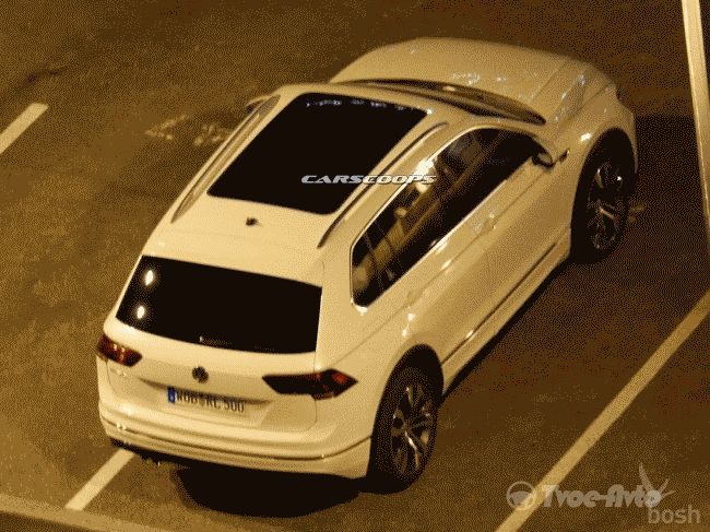 Новый VW Tiguan заметили без камуфляжа