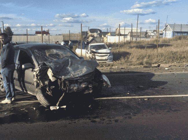 В Самарской области в автокатастрофе погиб пассажир Lada Kalina