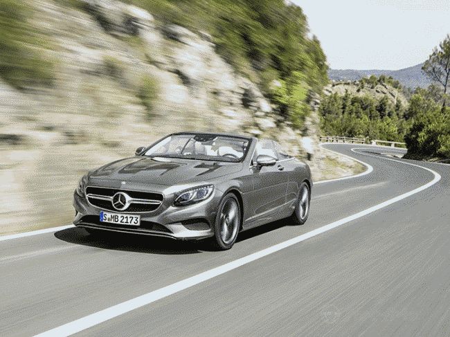 Mercedes-Benz рассекретил кабриолет S-класса