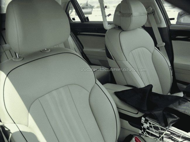 Снимки салона Hyundai Equus появились в сети
