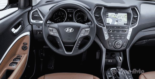Корейцы показали обновленный кроссовер "Hyundai Santa Fe"