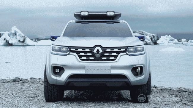Renault рассекретила концепт-кар нового пикапа Alaskan