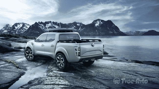 Renault рассекретила концепт-кар нового пикапа Alaskan
