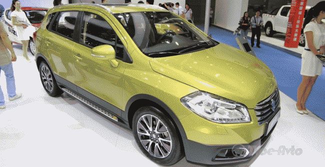 В Китае показан кроссовер Suzuki SX4 с новым турбомотором