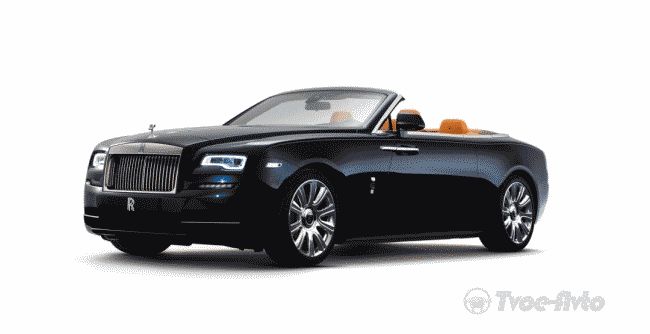 Rolls-Royce рассекретила новый кабриолет "Dawn"