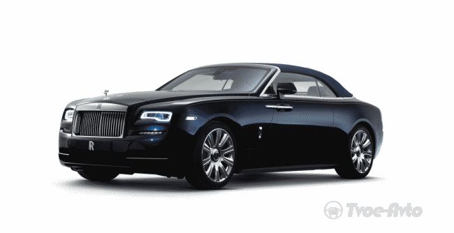 Rolls-Royce рассекретила новый кабриолет "Dawn"