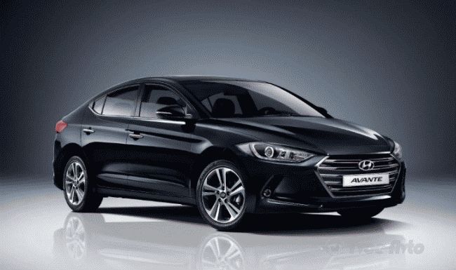 Hyundai официально рассекретил седан Elantra 2016
