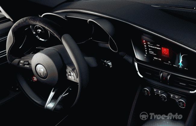 Alfa Romeo опубликовала изображения салона Giulia QV
