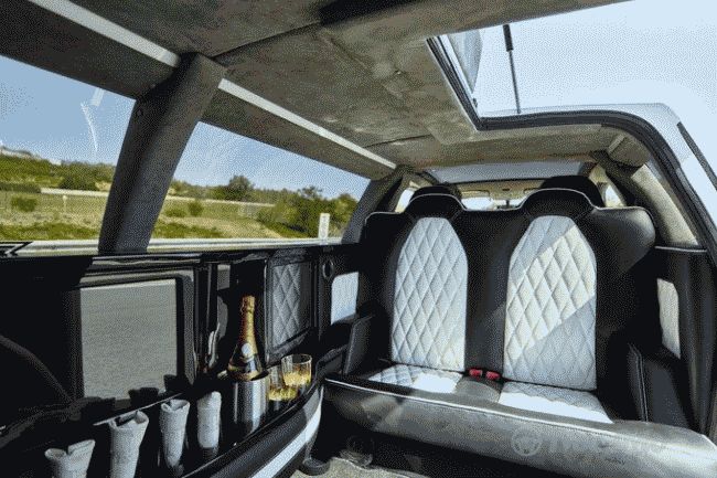 Smart ForTwo покажут во Франкфурте в виде шестиколёсного лимузина