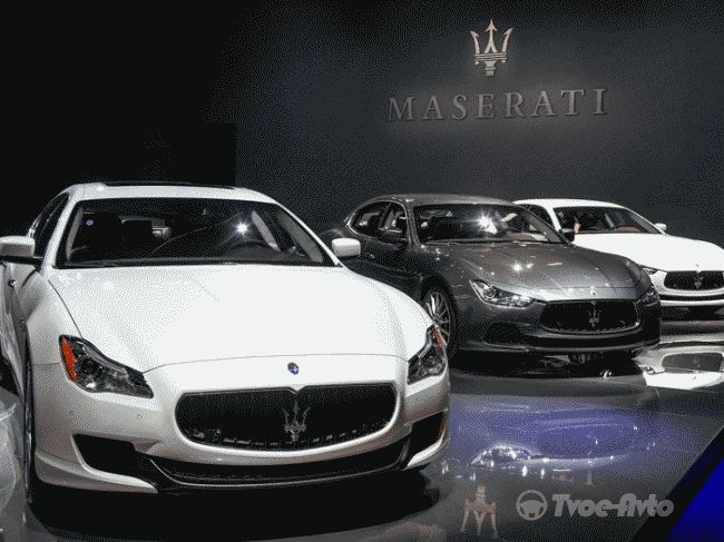 Maserati во Франкфурте показала Ghibli и Quattroporte с модернизированными двигателями