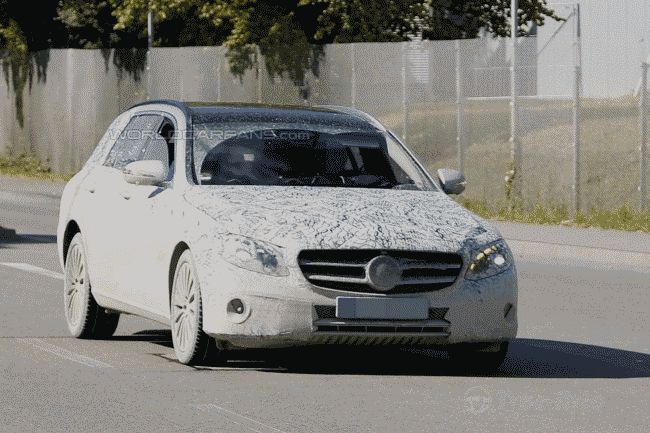Mercedes-Benz проводит тестирование нового универсала E-Class Estate