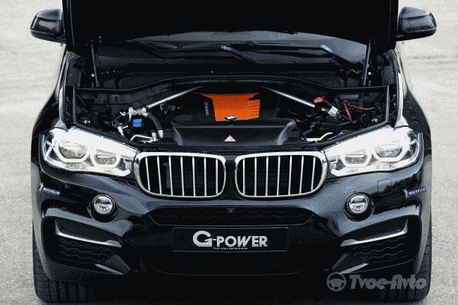 Тюнеры из G-Power добавили мощности кроссоверу BMW X6 M50d