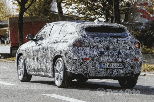 Фотошпионы впервые запечатлели кросс-купе BMW X2