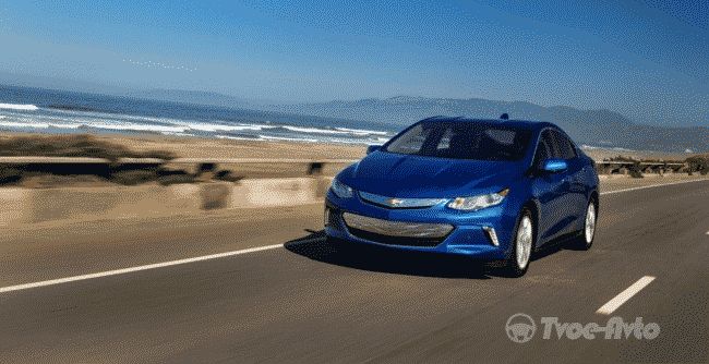Второе поколение гибридного Chevrolet Volt показали на новых фото