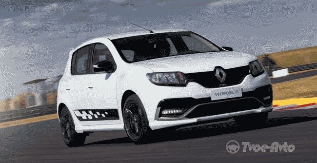 Renault опубликовала видео с "заряженным" Sandero RS 2.0