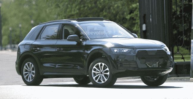 Обновлённый Audi Q5 2017 проходит финальные испытания