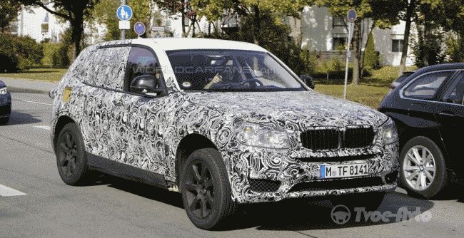 BMW тестирует новое поколение X3 в Германии