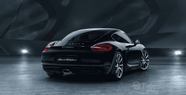 Озвучена дата появления нового Porsche Cayman Black Edition в России