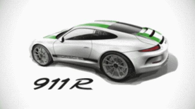 Еще не презентованный особый Porsche 911 R уже распродан 