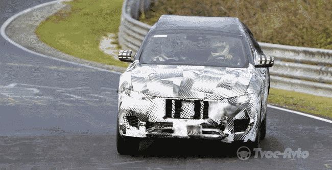 Кроссовер Maserati Levante замечен на Нюрбургринге