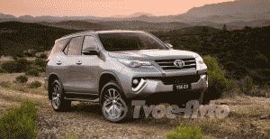 Toyota начала продажи внедорожника Fortuner 2016 в Австралии