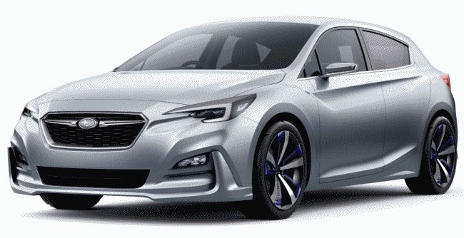 Дизайн Subaru Impreza 2017 показали в концепте
