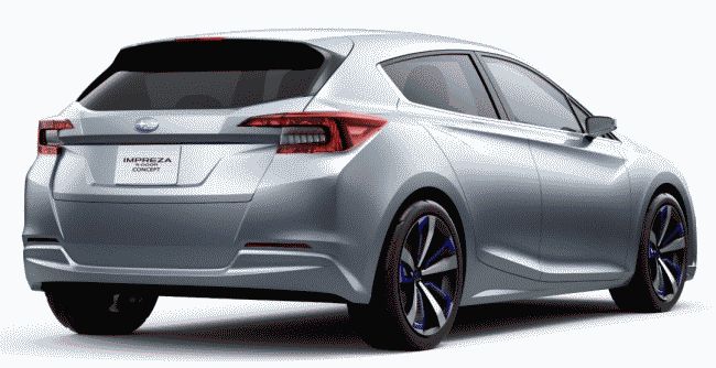 Дизайн Subaru Impreza 2017 показали в концепте