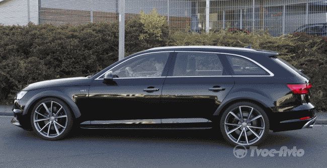 "Заряженный" универсал Audi RS4 Avant 2017 вывели на тесты