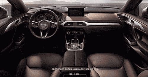 В Сеть утекли официальные изображения нового Mazda CX-9