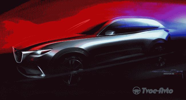 Mazda анонсировала дебют кроссовера CX-9 2016 на конец ноября