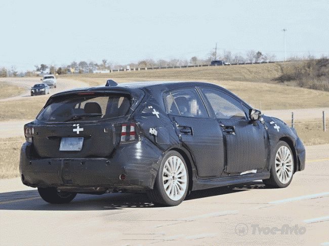 Subaru вывела на тесты новую Impreza