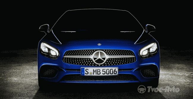 Mercedes-Benz опубликовал тизер обновленного SL