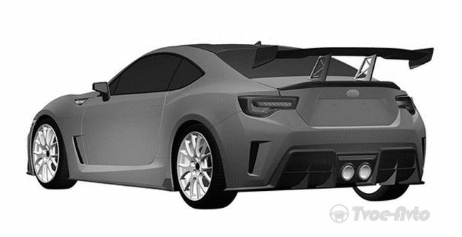 В Сети рассекретили дизайн «заряженных» версий Toyota GT86 и Subaru BRZ 