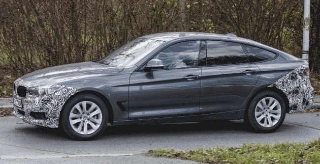 Рестайлинговый BMW 3-Series GT проходит тестовые испытания