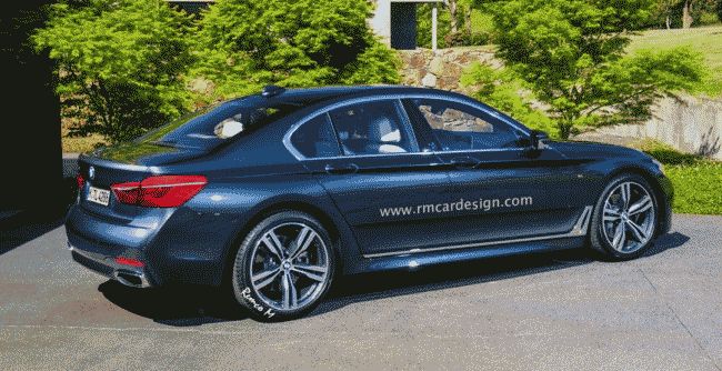 RM Design опубликовали рендер нового поколения седана BMW 5-Series